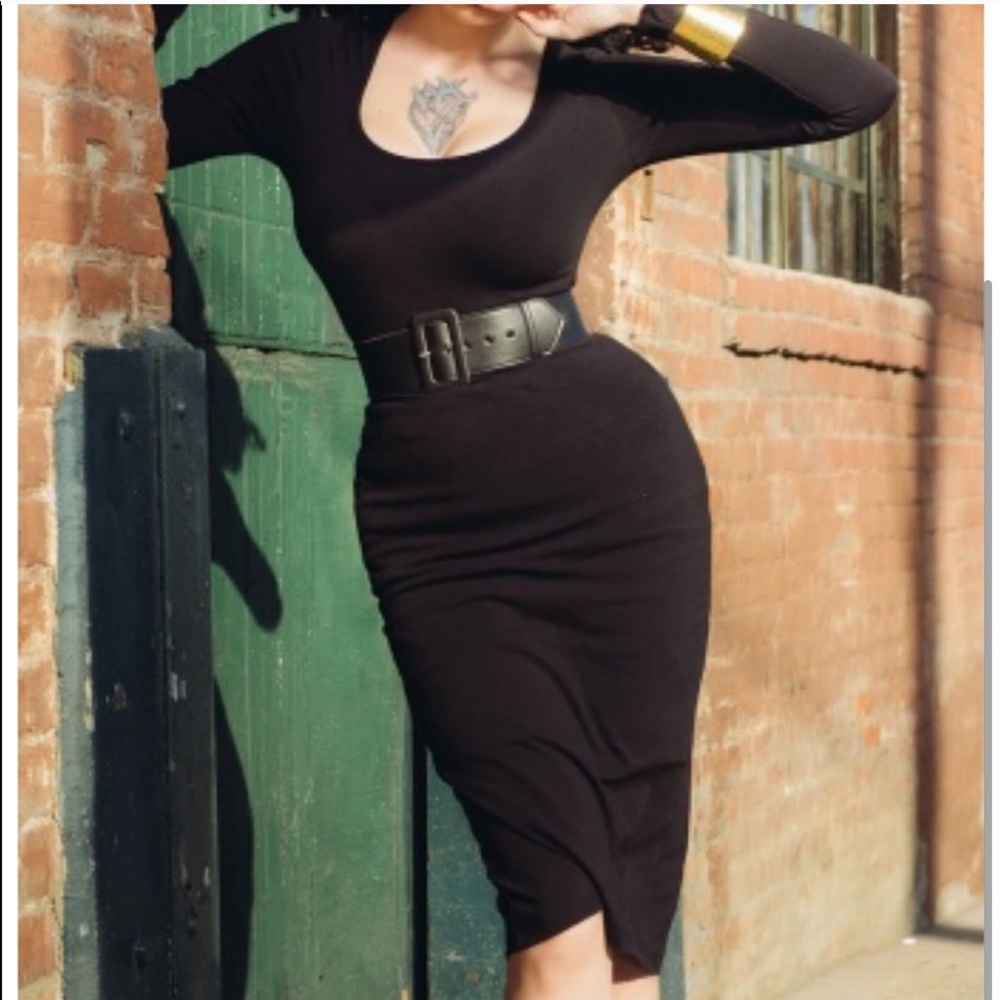 Black, deadly Dames, Hotrod Honey Dress, S